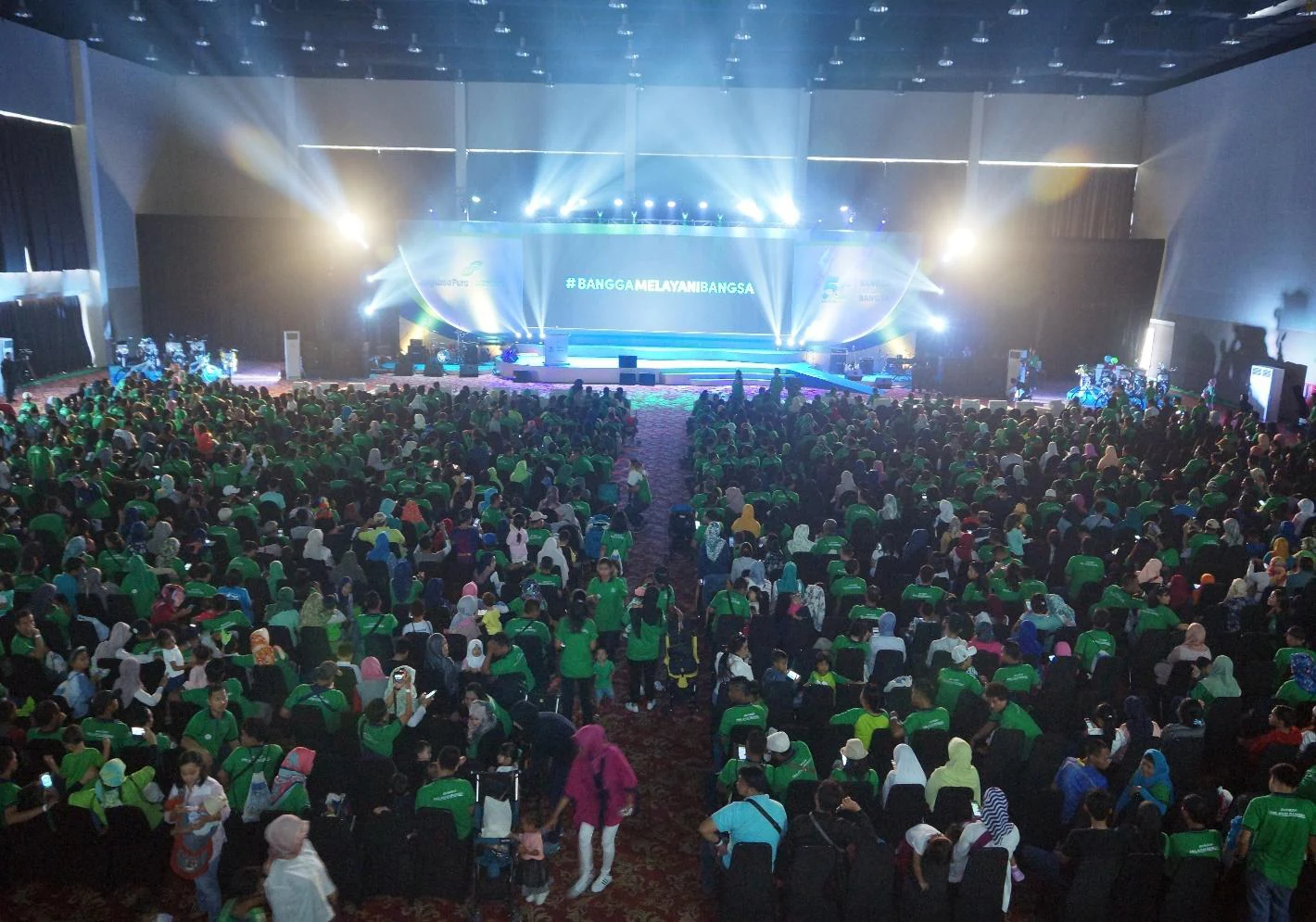 Suasana HUT Angkasa Pura
